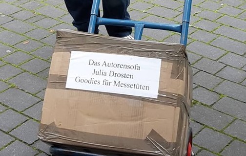 Die Vorbereitungen für die Frankfurter Buchmesse laufen