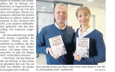 Der leise Klang von Mut und Hoffnung in der lokalen Presse